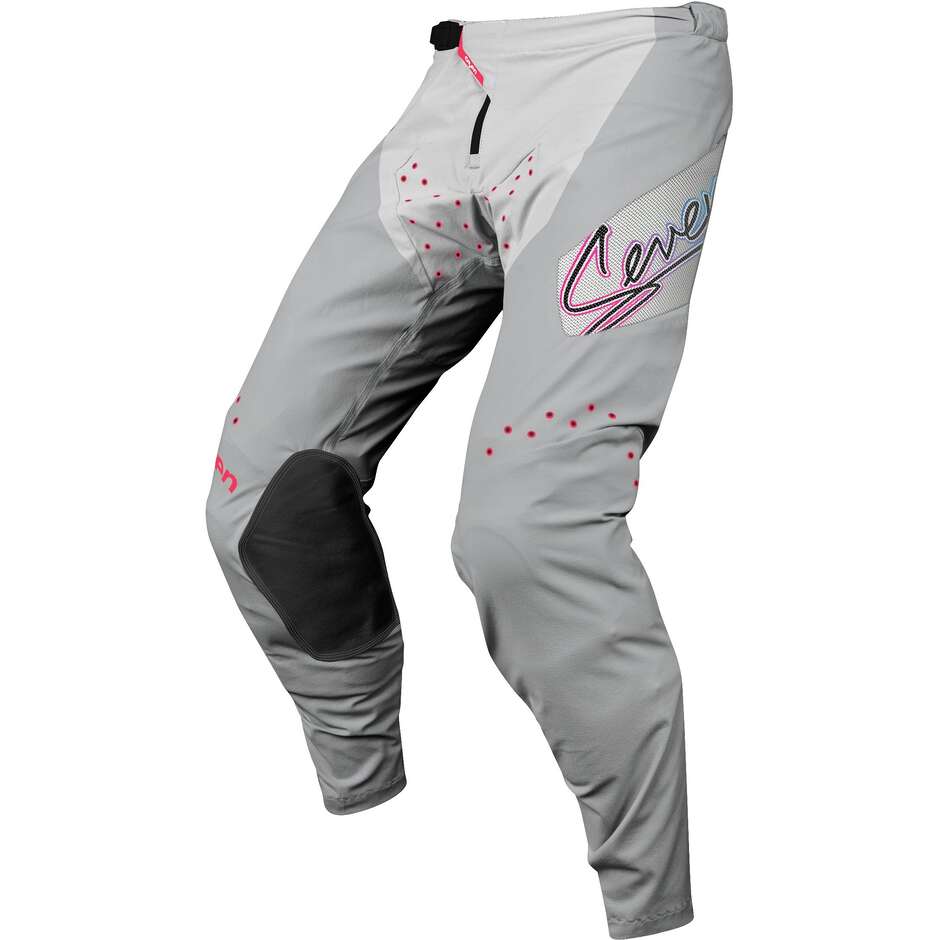 Pantaloni Moto Cross MX ZERO 26.1 Thermal Bianchi taglia 28