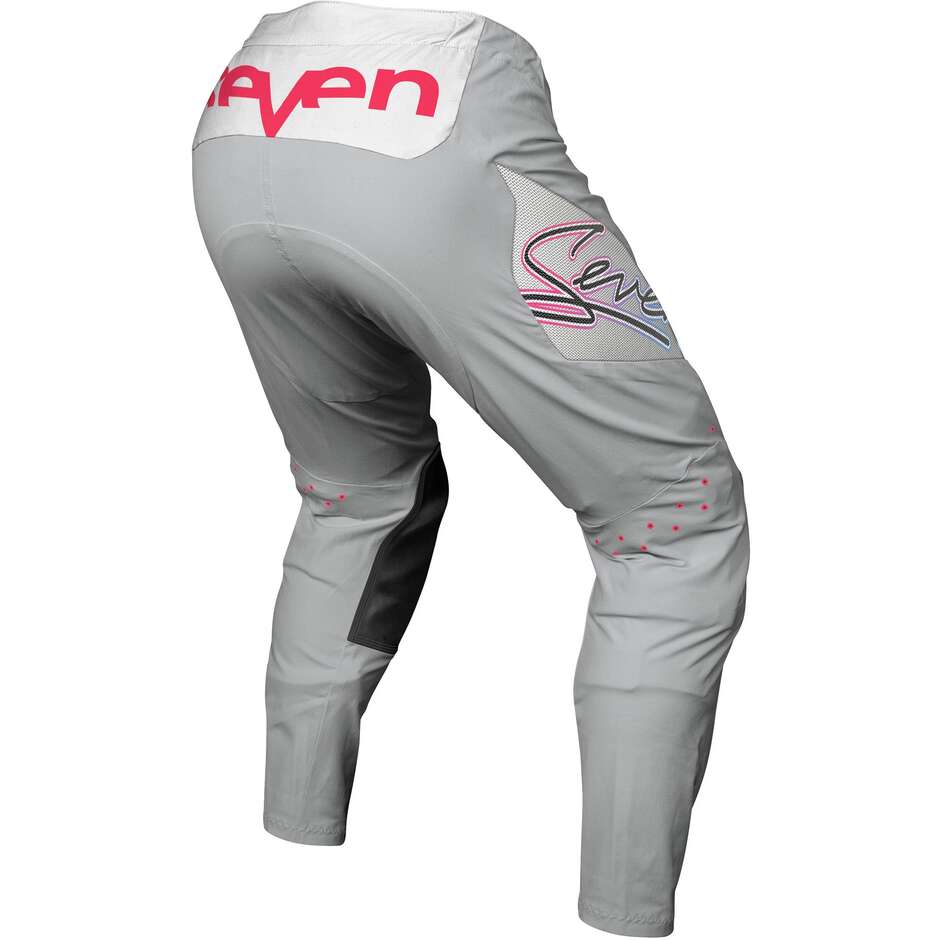 Pantaloni Moto Cross SEVEN MX ZERO 26.1 Thermal Bianchi