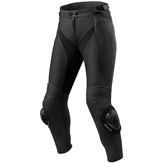 Pantaloni Moto da Donna Sport Rev'it XENA LADIES 3 Nero Allungati