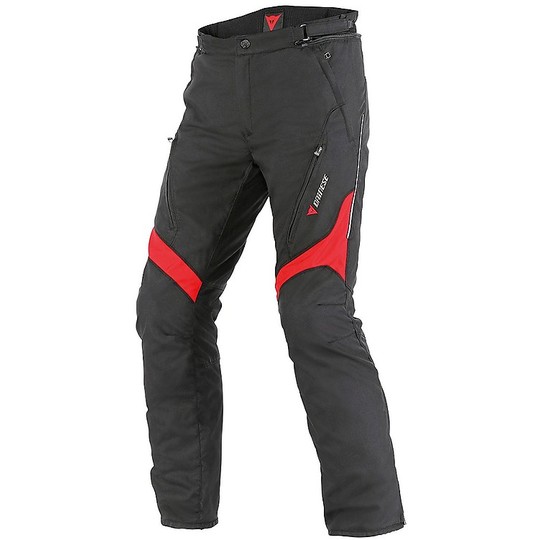 Pantaloni Moto Dainese Tempest D-Dry Nero Rosso