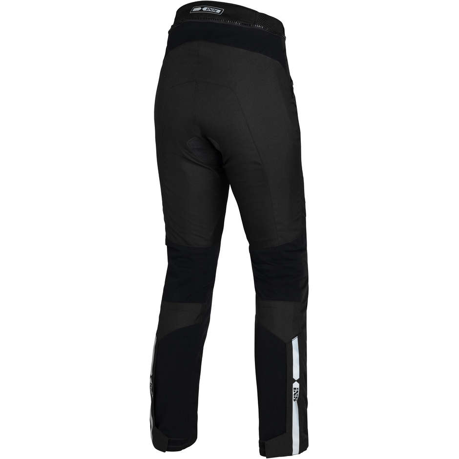 Pantaloni Moto Donna Accorciati In Tessuto Ixs TROMSO-ST 2.0 Neri