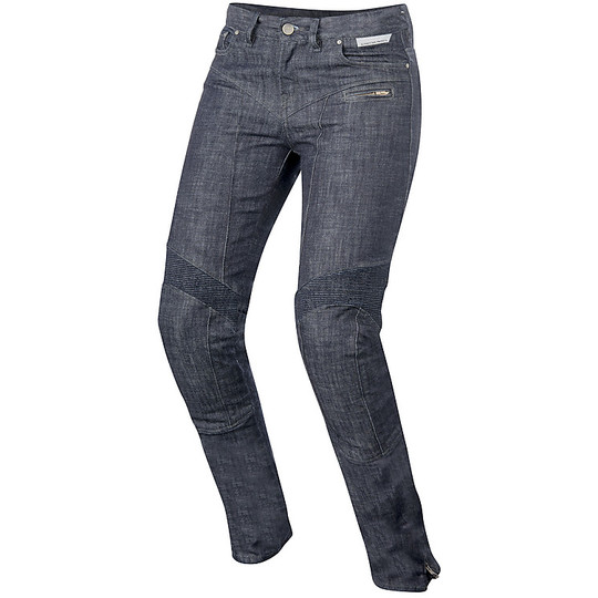 Pantaloni Moto Donna Alpinestars Denim Jeans RILEY DENIM PANTS Raw Indigo
