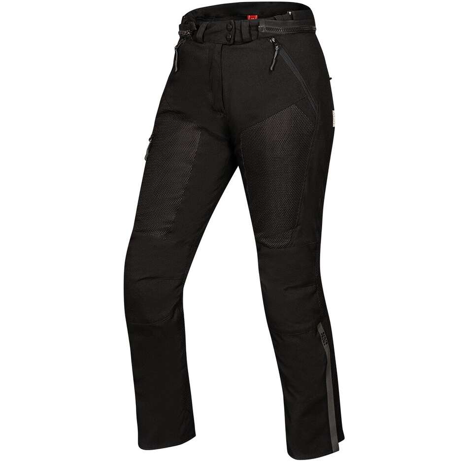 Pantaloni Moto Donna Estivi Ixs Tourster-BigAir 1.0 Nero 