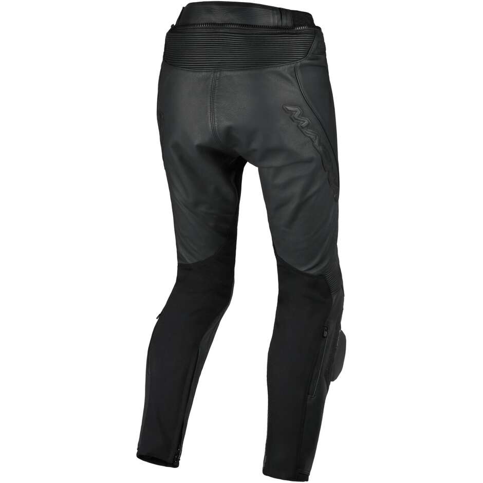 Pantaloni Moto Donna Macna Ovita Nero - Allungati