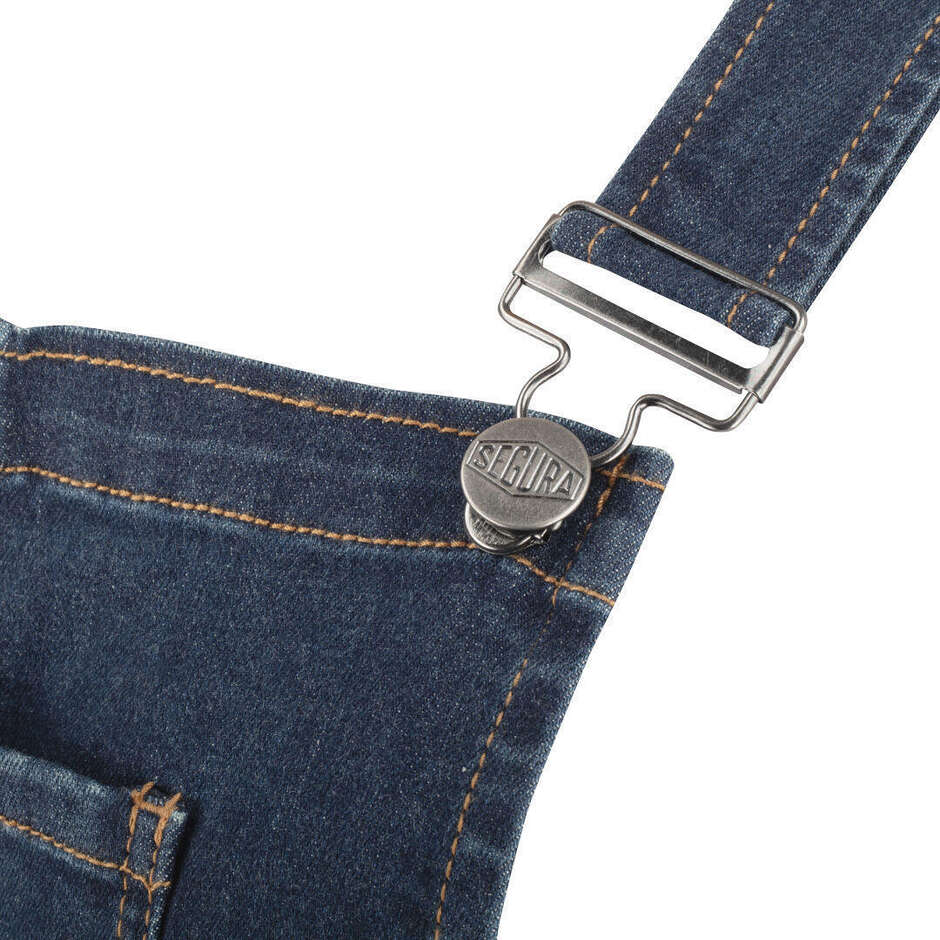 Pantaloni Moto Donna Segura Overalls LADY PRISCA Blu