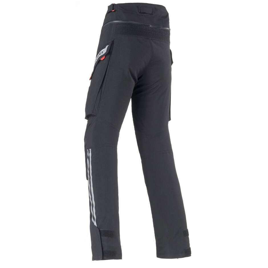 Pantaloni Moto Donna Tessuto Clover GTS 4 WP LADY nero