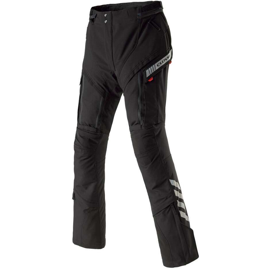 Pantaloni Moto Donna Tessuto GTS 5 WP LADY Nero taglia 48
