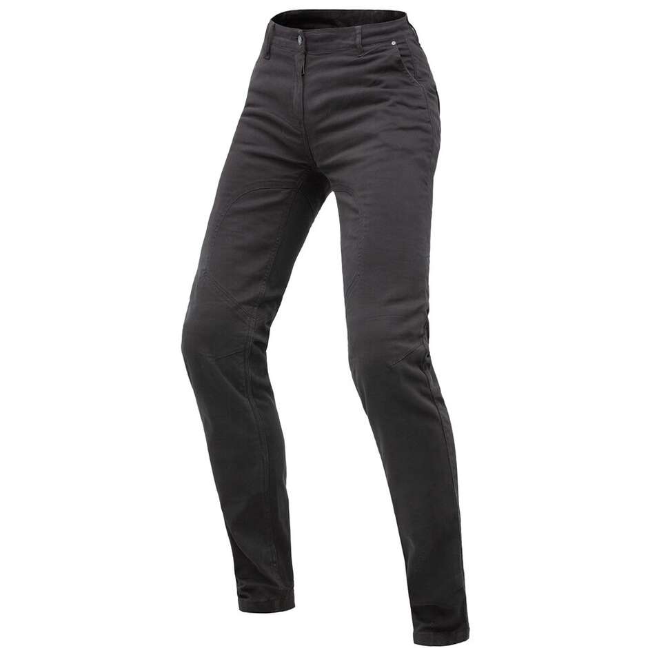 Pantaloni Moto Donna 8261wf469 BAIA CE Nero taglia 29