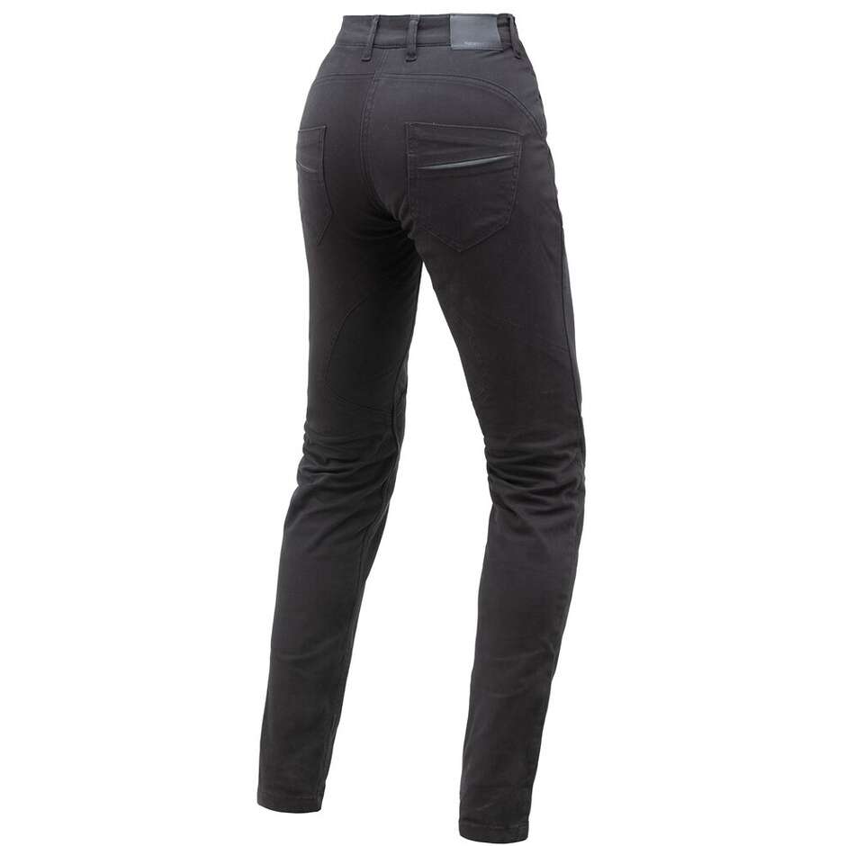 Pantaloni Moto Donna Tucano Urbano 8261wf469 BAIA CE Nero