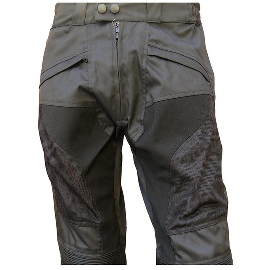 Pantaloni Moto Estivi Traforati Madif New Summer Con Protezioni e Rinforzi