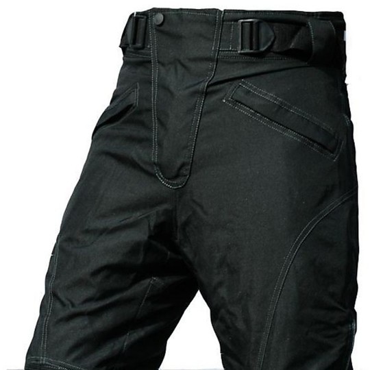Pantaloni Moto In Cordura Sfoderabili Con Protezione ed Imbottitura