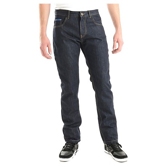 Pantaloni Moto In Jeans Overlap Manx RAW