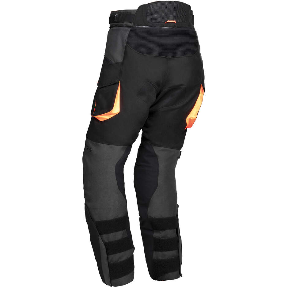Pantaloni Moto In Tessuto 3 in 1 Ixon RAGNAR PT Nero Antracite Arancio
