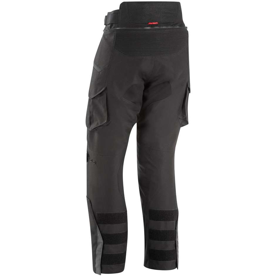 Pantaloni Moto In Tessuto 3 in 1 Ixon RAGNAR PT SHORT Nero