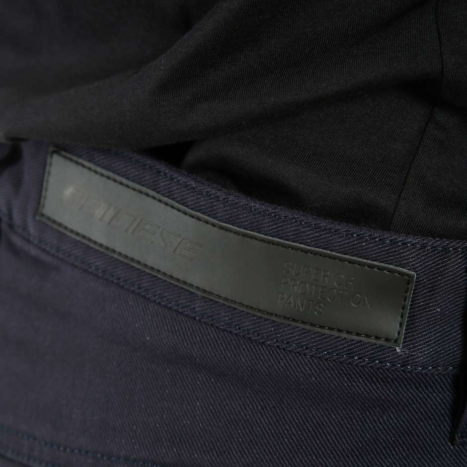 Pantaloni Moto in Tessuto Dainese CLASSIC SLIM Blu
