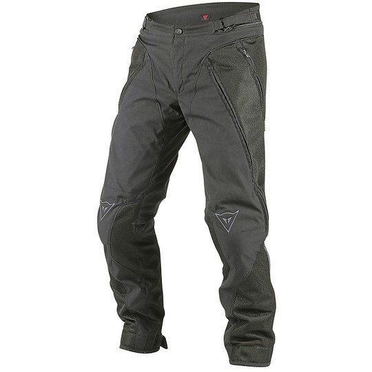 Pantaloni Moto In Tessuto Dainese Overflux D-Dry Nero 