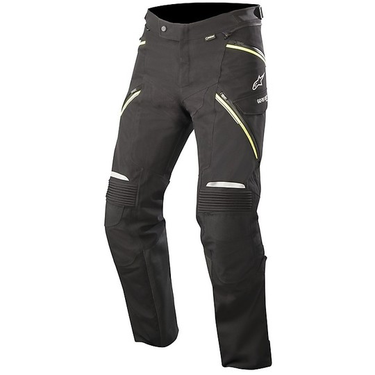 Pantaloni Moto in Tessuto Gore-Tex Alpinestars Big Sur Pro Nero Giallo Fluo