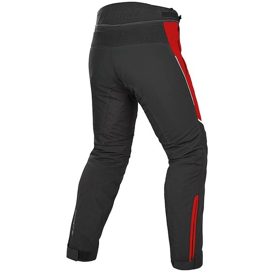 Pantaloni Moto in Tessuto Gore-Tex Dainese D-Explorer Nero Rosso