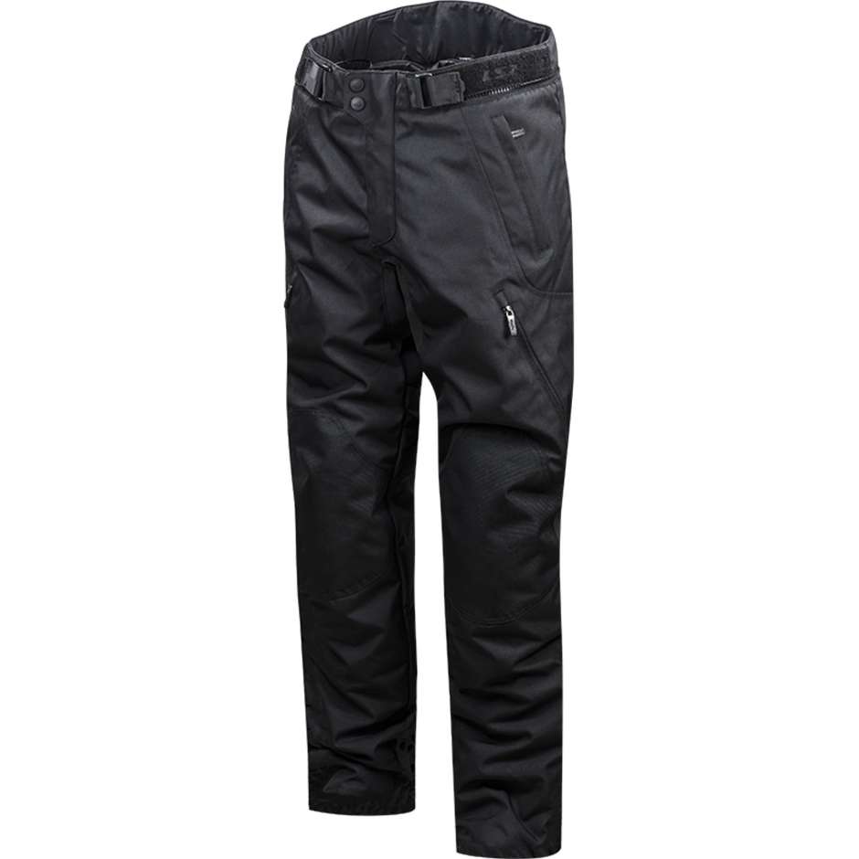 Pantaloni Moto In Tessuto LS2 CHART EVO Man Accorciati Nero 