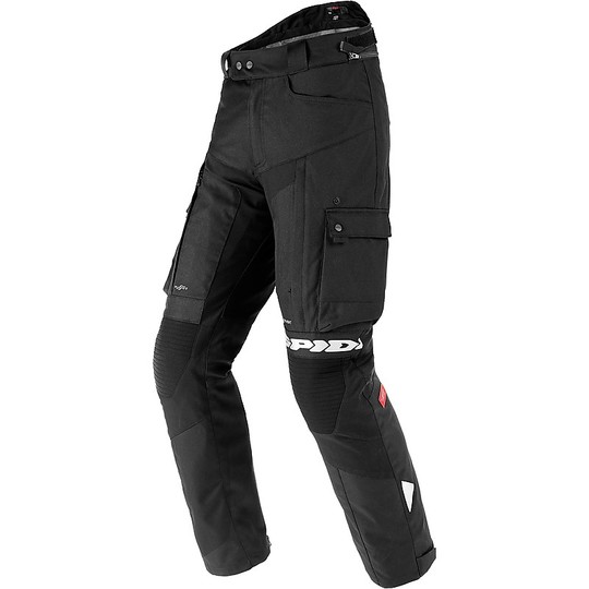 Pantaloni Moto in Tessuto Spidi H2out ALLROAD Pants Nero 