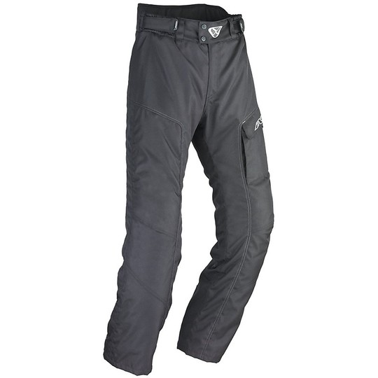 Pantaloni Moto Ixon in Tessuto Summit C-Size Taglia Conformata Nero