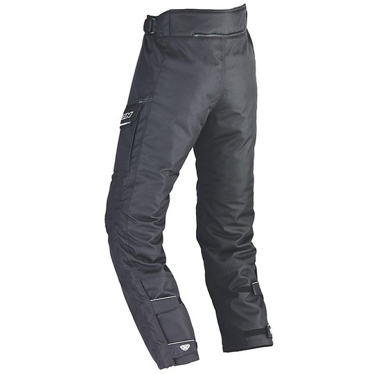 Pantaloni Moto Ixon in Tessuto Summit C-Size Taglia Conformata Nero