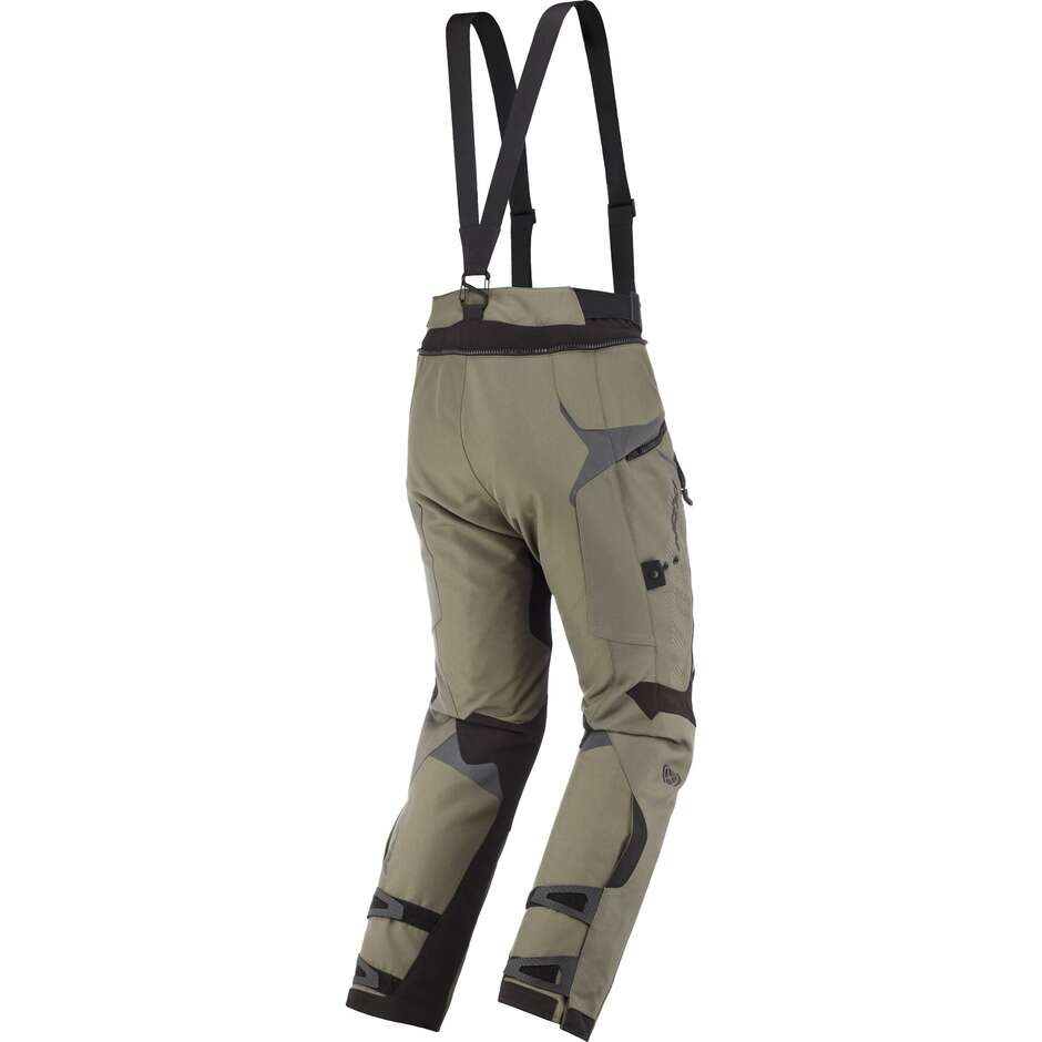 Pantaloni Moto Ixon ODIN PT Kaki Nero