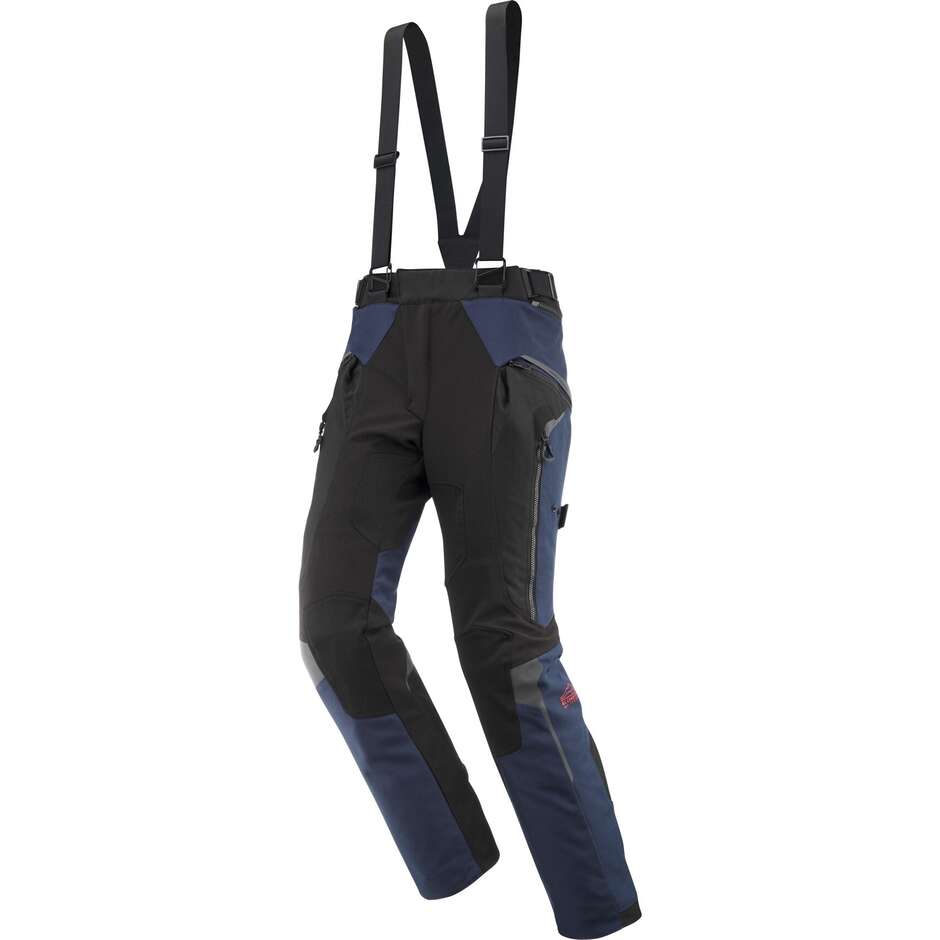 Pantaloni Moto ODIN PT Navy Nero Rosso Vivo taglia M