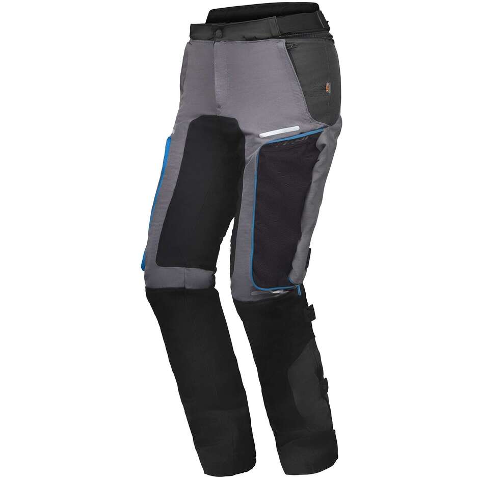 Pantaloni Moto Ixon VIDAR PT Grigio Nero Blu