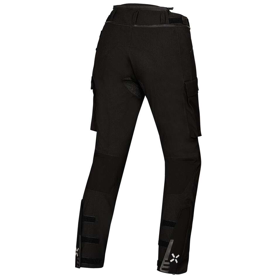 Pantaloni Moto Ixs Venture-STX 1.0 Laminati Nero 