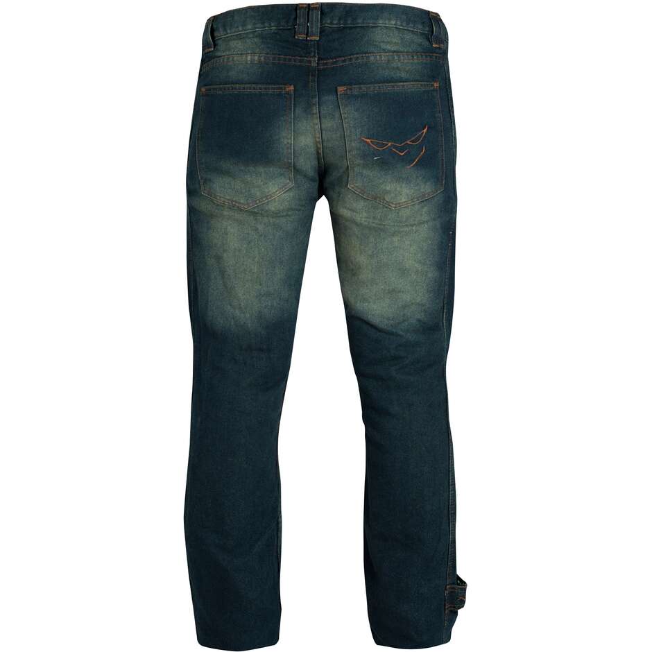 Pantaloni Moto Jeans A-pro Modello Ramp Blu