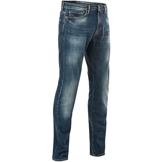 Pantaloni Moto Jeans Acerbis K-Road Man Blu Con 