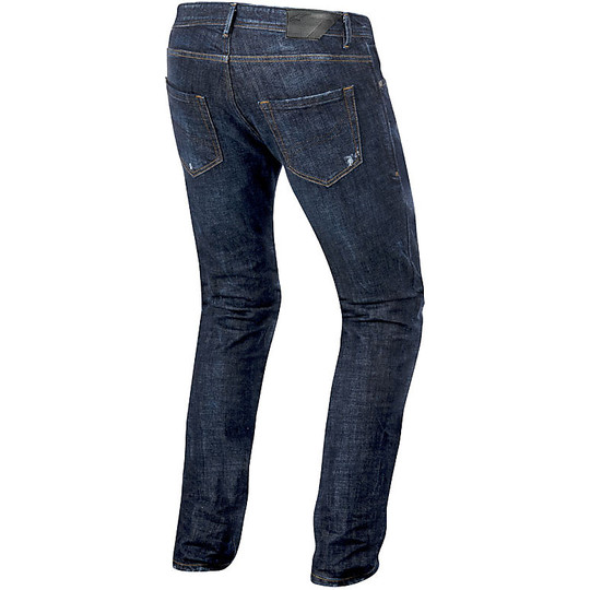 Pantaloni Moto Jeans Alpinestars Copper Out Denim Waxed