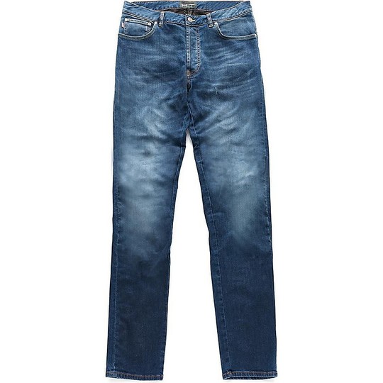 Pantaloni Moto Jeans Blauer GRU Blue Stone Washed