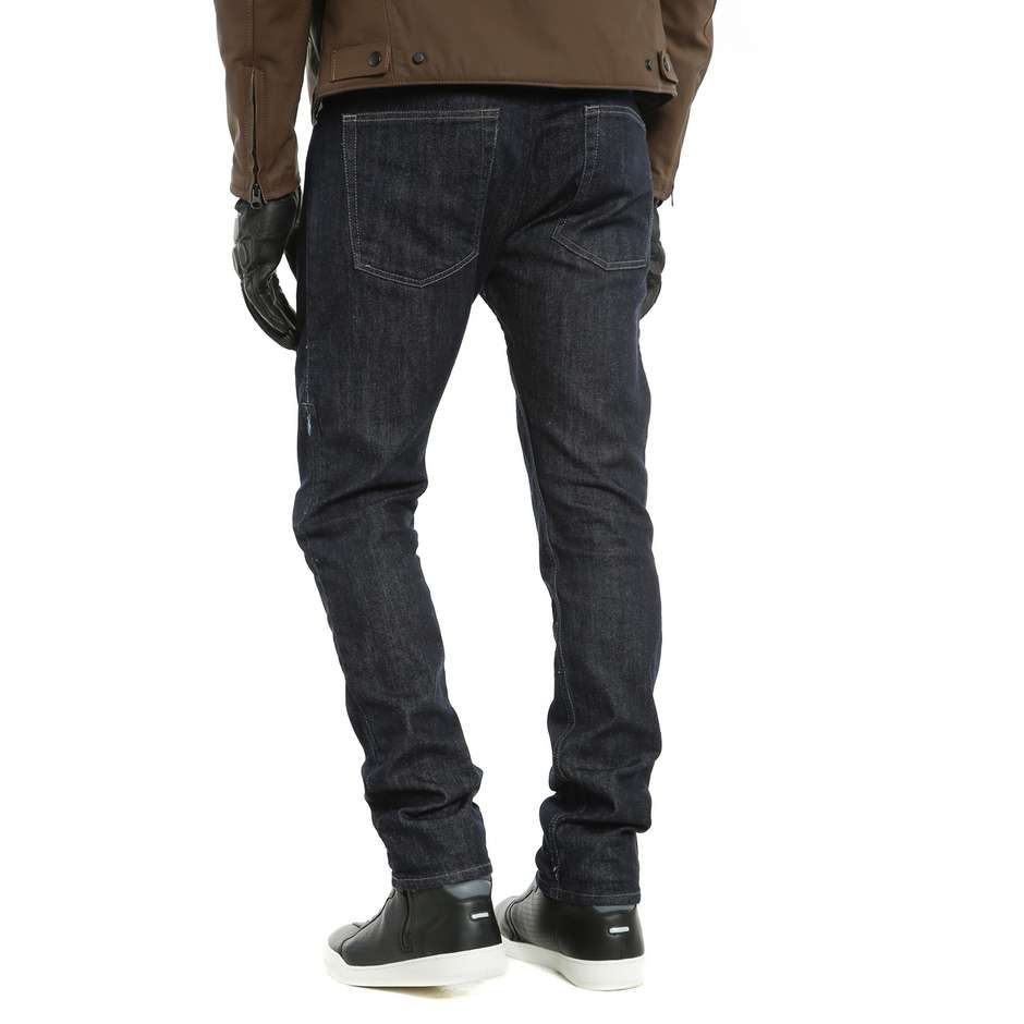 Pantaloni Moto Jeans Dainese DENIM SLIM Blu