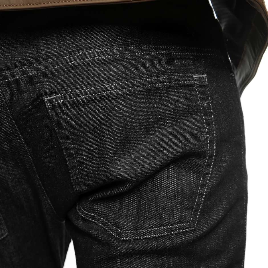 Pantaloni Moto Jeans Dainese DENIM SLIM Nero