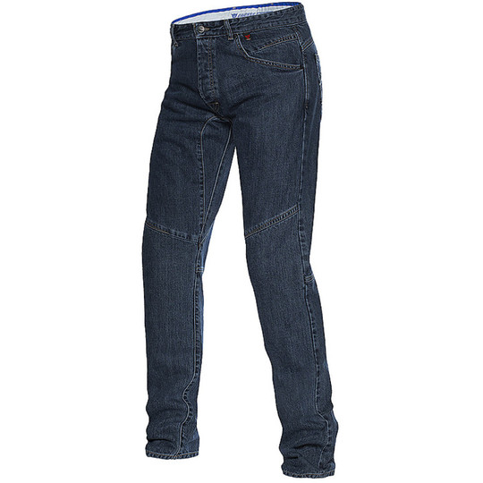 Pantaloni Moto Jeans Dainese Prattville Denim Scuso