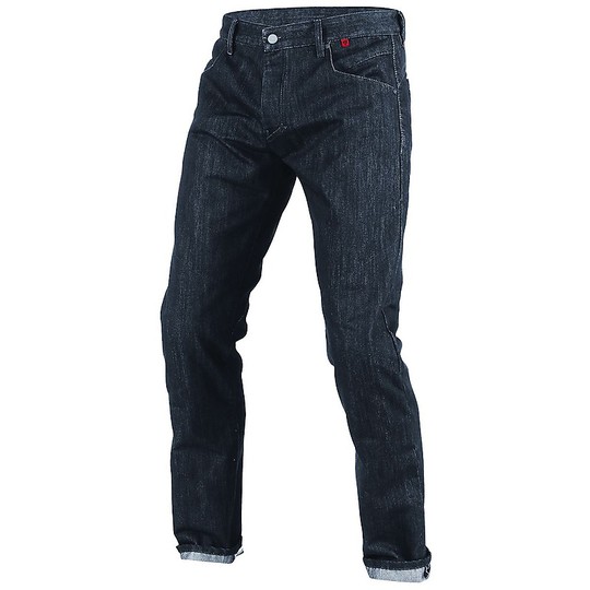 Pantaloni Moto Jeans Dainese Strokeville Aramidico Nero