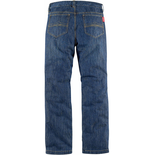 Pantaloni Moto Jeans Denim Icon Strongarm 2 Blue