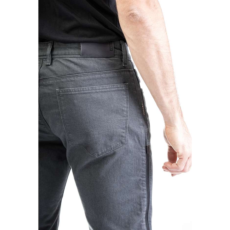 Pantaloni Moto Jeans Denim Ixon WAYNE Antracite