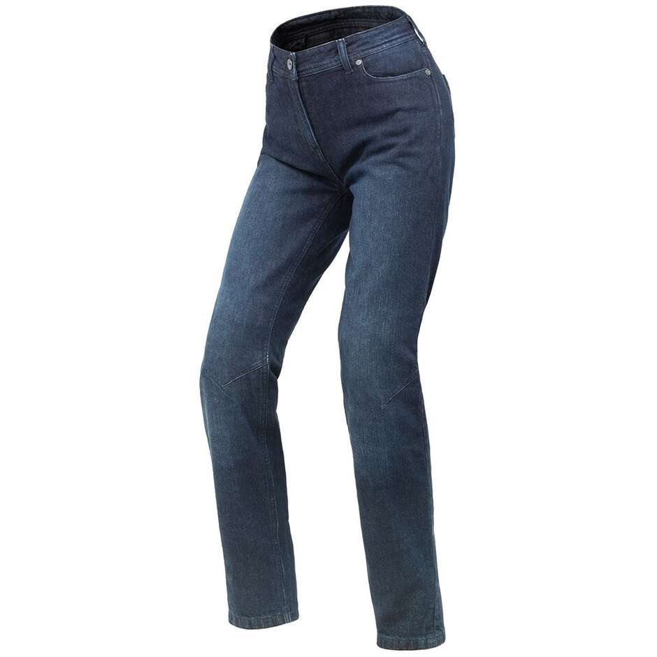 Pantaloni Moto Jeans Donna 8260wf468 ZENA Lady taglia 27