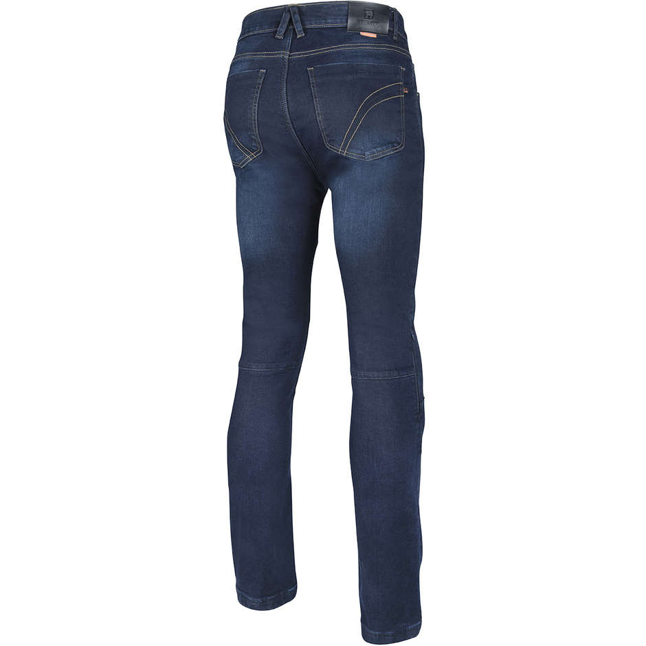 Pantaloni Moto Jeans Hevik Modello MEMPHIS Blu Denim	