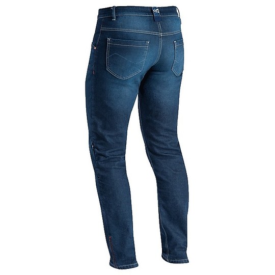 Pantaloni Moto Jeans Ixon MIKE Blu