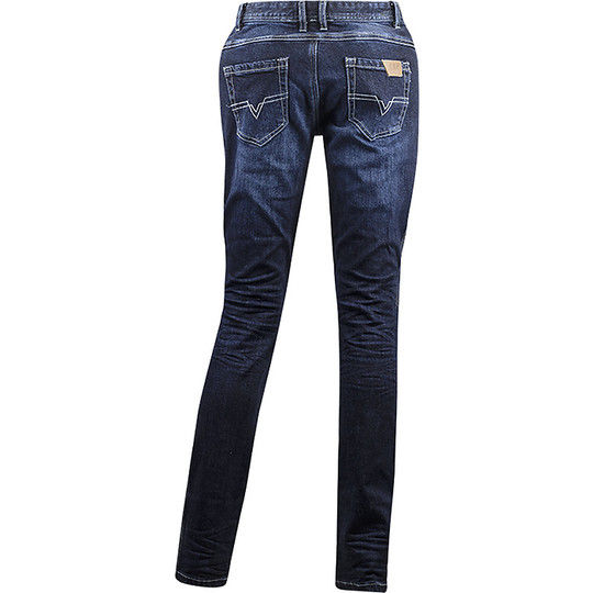 Pantaloni Moto Jeans LS2 Vision Evo  Lady Nero Certificato