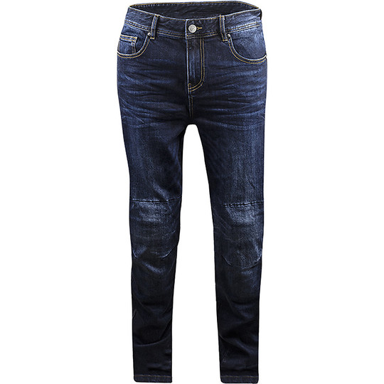 Pantaloni Moto Jeans LS2 Vision Evo Man Nero Certificato