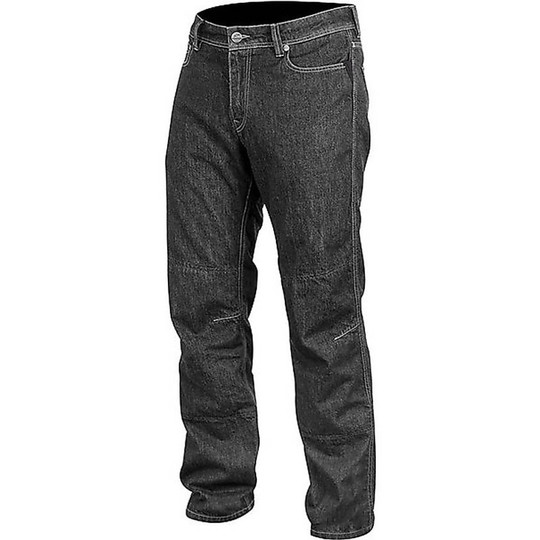 Pantaloni Moto Jeans OUTCAST TECH DENIM PANTS Nero