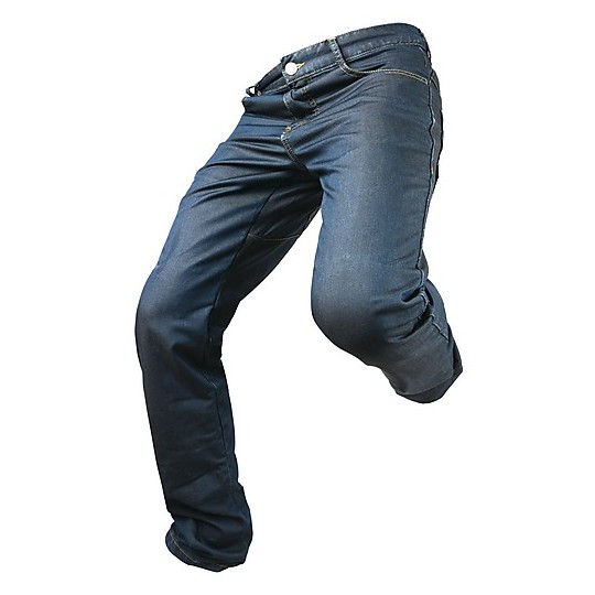 Pantaloni Moto Jeans Overlap Kerosene