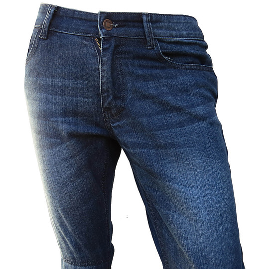 Pantaloni moto Jeans Profuture Deinim Con rinforzi e Protezioni