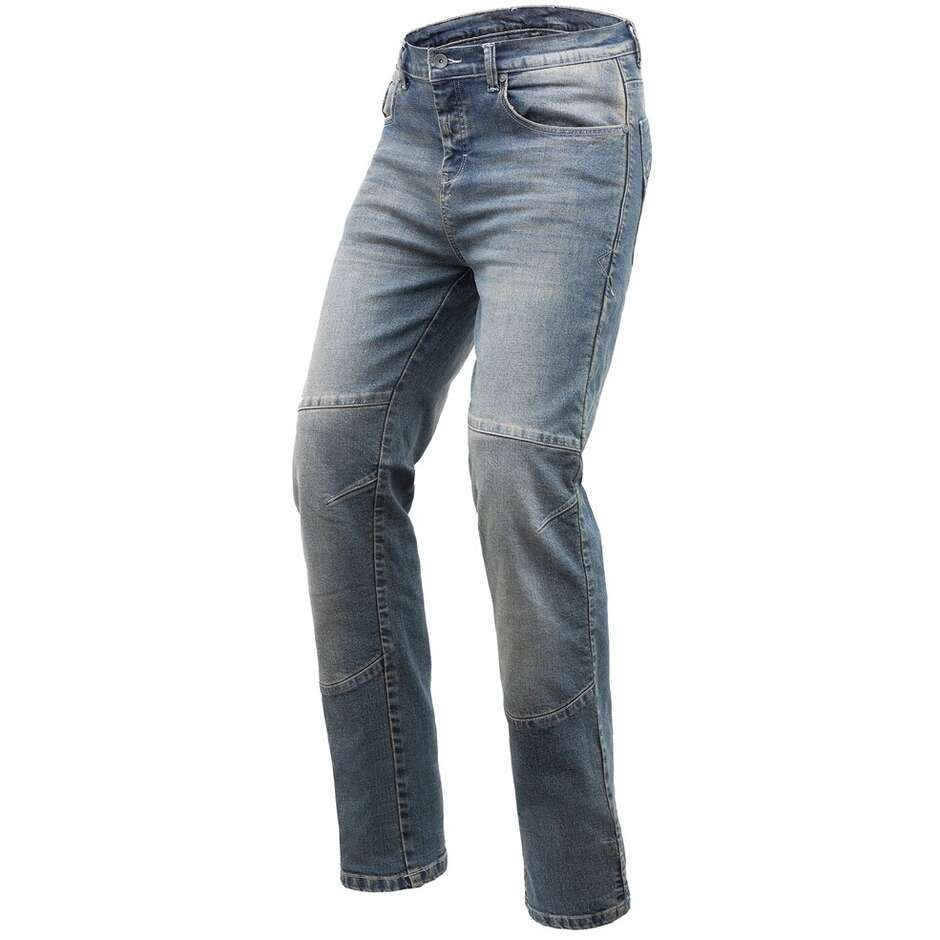 Pantaloni Moto Jeans Tucano Urbano 8258mf470 PORTO Blu