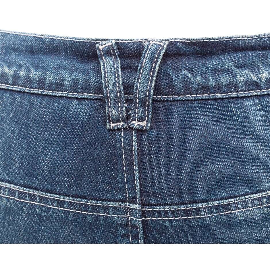 Pantaloni Moto Jeans Tucano Urbano 8259mf471 QUARTO Blu
